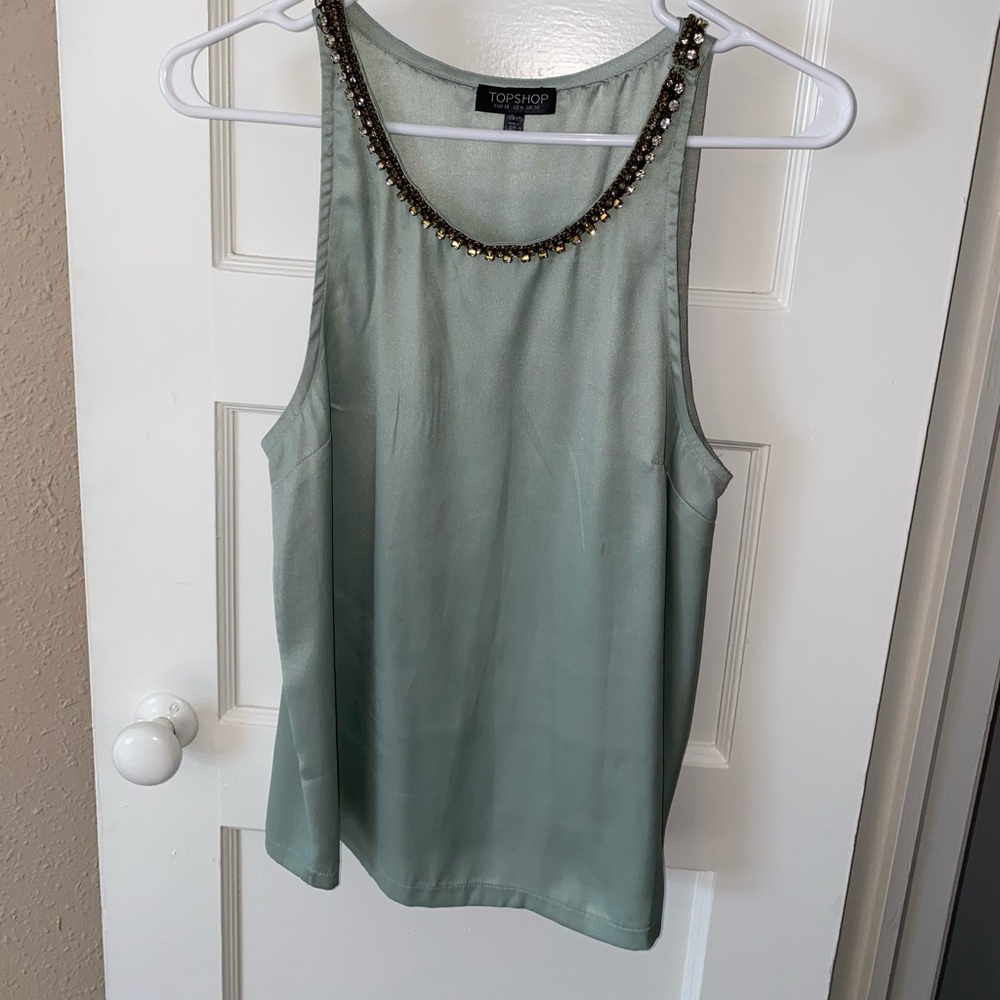Top shop embellished top